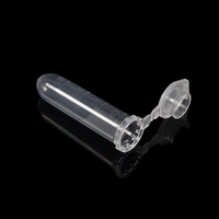 Tube à centrifuger stérile en plastique de laboratoire à vis bleue Tube à centrifuger à fond conique rond de 50 ml 15ml