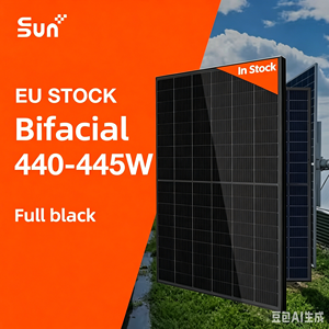 แผงโซลาร์เซลล์ Sunplus All Black 400W 410W ขนาดเซลล์ 182 มม. มีสินค้าในสต็อก - Product Image 1