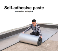 Ruban d'étanchéité SBS pour sous-sol, design moderne, avec feuille d'aluminium, isolant en caoutchouc butyle, résistant à l'eau pour toiture, garantie 5 ans