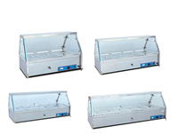 Salade électrique lpg gaz Bain Marie chauffe-aliments comptoir de table casserole en acier inoxydable Restaurant commercial Pro Bain-marie Machine
