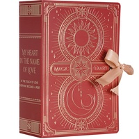 Boîte à bonbons de mariage personnalisable et créative, inspirée de l'INS, style européen, en forme de livre magique, emballage exquis pour cadeaux de fête