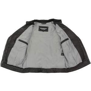 2025 chaqueta de moto de piel de oveja Premium para mujer Maiden negro XL tamaño otoño temporada moda con tachuelas SFL2840 - Product Image 4