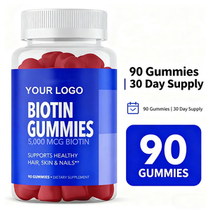 Private Label crescita dei capelli Vegan biotina <span class=keywords><strong>Collage</strong></span> 60 Gummies integratore vitaminico biotina <span class=keywords><strong>Collage</strong></span> di gommose cheratina - Product Image 2