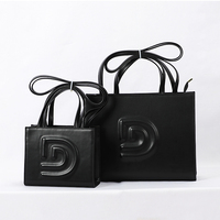 Sacs à main en cuir PU orange avec logo personnalisé en relief, sacs fourre-tout de luxe pour femmes, sacs à main de marque pour femmes fabriqués en usine
