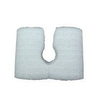 Emballage de protection pour tringle à rideau en mousse EPE, personnalisé en usine, imperméable, écologique, antichoc, vente en gros