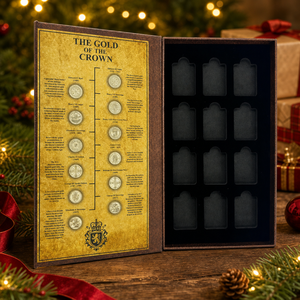 Calendrier de l'Avent DIY style livre vintage, boîte cadeau mystère, rangement pour pièces de monnaie, en similicuir, compte à rebours de Noël, vente en gros CE RoHS TGOC-001 - Product Image 3