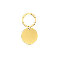 Placa de Identificación para Perros de Acero Inoxidable, Personalizable con Nombre, con Anillo para Llaves, Resistente a la Oxidación