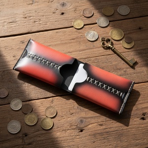 Boshiho Simple Sewing Line Genuine Leather Card <b>Holder</b> Men's <b>Id</b> Card Wallet Classic Genuine Leather Men's Wallet - Product Image 5