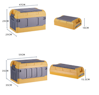 Boîte de rangement pliante avec couvercle, livraison gratuite