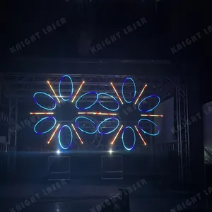 Lễ hội âm nhạc Laser 10 Watts đầy đủ màu sắc RGB ánh sáng cho Câu lạc bộ đêm