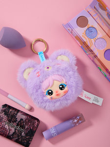 Coffret Cadeau Compact de Maquillage Amy Mini Mini, Breloque de Sac en Fourrure Figurine <span class=keywords><strong>Pop</strong></span> Culture, Petit Cadeau Mignon - Product Image 1