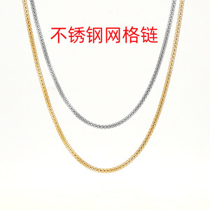 Zogxin Snake Bone Chain 2.0mm Gold 455cm Titanium Steel Necklace Fashion Jewelry Gift Accessory - Product Image 2