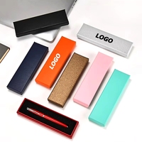 Boîte à stylos personnalisée avec logo et estampage doré - Emballage promotionnel pour cadeaux d'entreprise