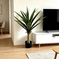 Objets décoratifs en gros, plantes artificielles en sisal, arrangements floraux pour mariage, accessoires de décoration intérieure, décoration de bureau, hôtel, chambre