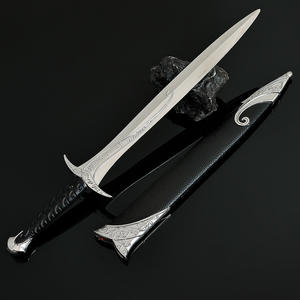 Espada Stinger de El Señor de los Anillos, Modelo Negro de 30 cm, Espada y Arma para Niños, Espada de Juguete Personalizada Totalmente Metálica, Artículo Coleccionable - Product Image 3