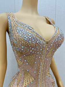 Novance Y4081 Xu Hướng Dropshipping Sản Phẩm Phụ Nữ <span class=keywords><strong>Prom</strong></span> Dresses Tinh Thể 2025 Sang Trọng Đảng Chic Thanh Lịch Wedding Evening Dress - Product Image 2