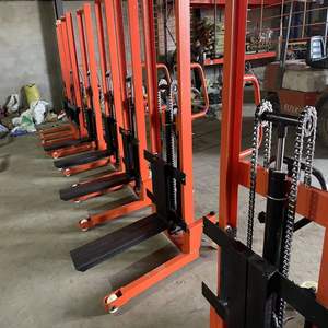 1 tonelada, 1,5 toneladas, 2 toneladas, 1,6 M, 2M, 3m, elevador <span class=keywords><strong>manual</strong></span> hidráulico a horcajadas, carretilla elevadora <span class=keywords><strong>manual</strong></span> con horquilla ajustable - Product Image 4