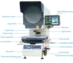 Proyector de Perfiles Óptico Electrónico de Tipo Inverso Bonnin CPJ-3000 y Máquina de Medición - Product Image 4