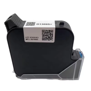 Cartuccia d'Inchiostro Yaomatec G1309S+ 25.4mm Monocolore Nero Rosso Blu Verde ad Alta Adesione a Base Solvente ad Asciugatura Rapida <span class=keywords><strong>per</strong></span> Stampante a Getto d'Inchiostro - Product Image 1