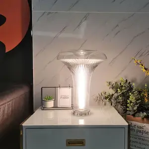도매 현대 침실 램프 최신 홈 장식 Tafel Lampen 2022 유리 아트 데코 램프