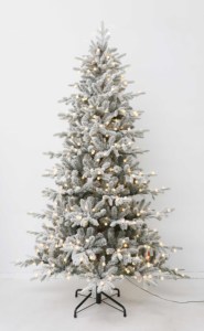 <span class=keywords><strong>Albero</strong></span> di Natale Artificiale Moderno Pre-Illuminato, <span class=keywords><strong>Grande</strong></span>, Bianco Neve, Effetto Innevato, Produzione Cinese, Vendita all'Ingrosso - Product Image 2