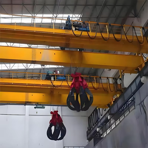 واجب ثقيل 5T <span class=keywords><strong>10T</strong></span> 16T 20T ورشة صناعية قدرة تحميل قوية دلو انتزاع رافعة علوي - Product Image 3