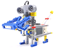 Set de Bloques de Construcción Electrónicos STEM para Estudiantes Profesionales, Rompecabezas de Robótica, Juguete Educativo de Ciencia e Ingeniería para el Entrenamiento Cerebral de Niños