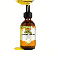 Complément d'huile de graines de citrouille OEM, gouttes liquides d'huile de graines de citrouille pour la santé des cheveux, de la prostate et le soutien hormonal