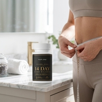 Capsules Nettoyantes pour le Côlon et Probiotiques OEM - Soutien à la Santé Intestinale, Gestion du Poids, Détox pour Femmes et Hommes