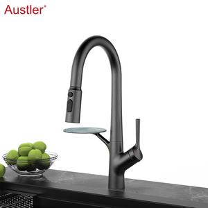 Moderno rubinetto lavello a maniglia singola con piattaforma di stoccaggio Grifos De Cocina a molla a molla a 3 vie rubinetto da cucina - Product Image 4