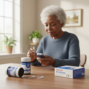 Tiras Reactivas para Glucómetro <span class=keywords><strong>Sinocare</strong></span> Safe AQ Angel - Product Image 2