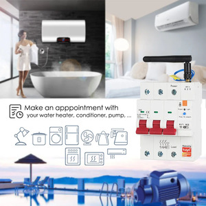 API Tuya WiFi Smart Circuit Breaker with Metering Smart Life Remote <b>Control</b> Automatic <b>Wireless</b> Interrupter Reclosing <b>Switch</b> - Product Image 2