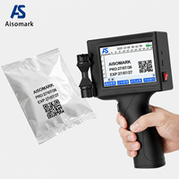 Imprimante jet d'encre portable AISOMARK 0,5 pouce, nouvelle, garantie 1 an, pour date, code-barres, numéro de lot, logo, portable, flexible, pour œufs