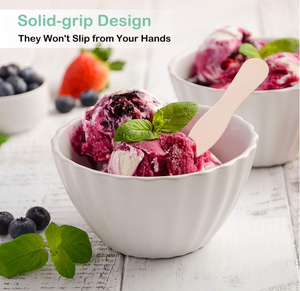 Bâtons de crème glacée en forme de <span class=keywords><strong>magnum</strong></span> YADA cuillère à crème glacée biodégradable écologique marquage à chaud personnalisé - Product Image 6