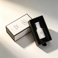 Caja de Regalo de Cartón Rígido Personalizada de Lujo, Venta al por Mayor, Impresión de Logotipo Personalizado, Caja de Embalaje con Cajón para Cosméticos, Fragancias y Aceites Esenciales