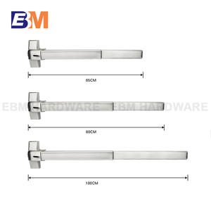 Khóa Thanh Đẩy 650 Bằng Thép Không Gỉ 800 1000Mm 304 Mm Khóa Cửa Chống Cháy Thương Mại Thiết Bị Thoát Hiểm Hoảng Loạn Khóa Thanh Hoảng Loạn Loại Vành - Product Image 4