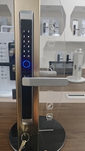 Hot selling Aluminum Sliding Door <b>Lock</b> With Tuya app Smart Digital <b>Lock</b> <b>Key</b> Card Outdoor Glass Door <b>Lock</b> - Product Image 6
