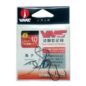 High Quality Fishing Hook Vmc Imported From France Igh Carbon Live Bait Fishing Hook