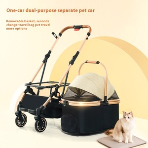 <span class=keywords><strong>Chariot</strong></span> pour animaux de compagnie léger séparable pour chiens et chats sac pliant à un bouton pour petit <span class=keywords><strong>chien</strong></span> Teddy Fadou pour le <span class=keywords><strong>transport</strong></span> - Product Image 2