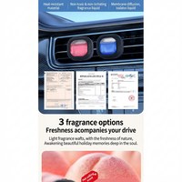 Diffuseurs d'arômes d'air frais pour voiture, parfum personnalisé, diffuseur en plastique durable de luxe, évaporation naturelle, aucune électricité requise