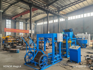 Mesin Pembuat Blok Beton Berongga & Paving Otomatis dengan PLC dan Pompa Dijual - Product Image 2