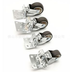 Furniture Casters 50mm Swivel With Brake Silent Universal <b>Wheel</b> <b>For</b> <b>Table</b> Chair - Product Image 4