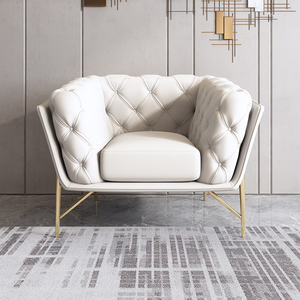 Canapé en daim Canapé moderne Canapé en cuir pour suite lounge et hall Canapé en tissu Ensemble canapé modulaire - Product Image 5