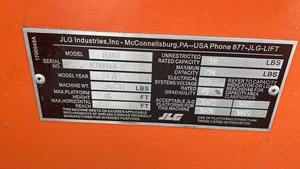 2008 jlg 800aj 4wd דיזל המפרק בום מעלית, גובה פלטפורמת מקסימום גובה 24.38 מ ', מקסימום אופקי 15.8m - Product Image 6