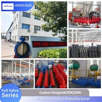 Válvula de Cierre Neumática Tipo Globo con Brida JINKON JG600-J1 de Acero Inoxidable 304/316 para Control Industrial de Agua, Vapor y Aceite OEM