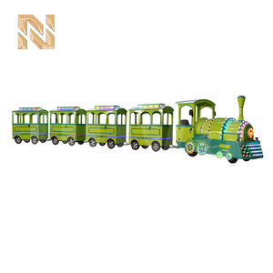 <span class=keywords><strong>Tren</strong></span> Turístico Eléctrico sin Rieles para Parques <span class=keywords><strong>de</strong></span> Atracciones, <span class=keywords><strong>de</strong></span> 16-24 Asientos, para Niños, en Venta - Product Image 5