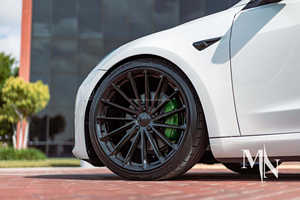 Jantes forgées noires brillantes Maining 5x105 pour <span class=keywords><strong>Chevrolet</strong></span> Aveo Bolt EUV Cavalier <span class=keywords><strong>Cruze</strong></span> Limited Monza Tracker Sonic Onix Menlo - Product Image 4