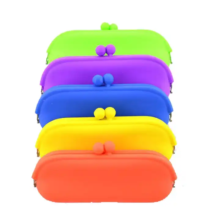 Stylish and Convenient Silicone Coin Purses