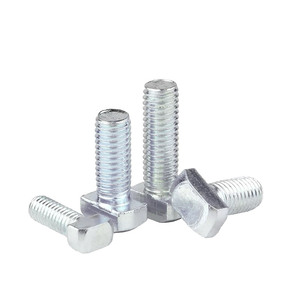 Manufacturer Price M8x20 25 30 40 60 Zinc Plated Carbon Steel T Hammer Head <strong>Bolt</strong> for 40 45 50 Series T-Slot Aluminum Profile - Product Image 5
