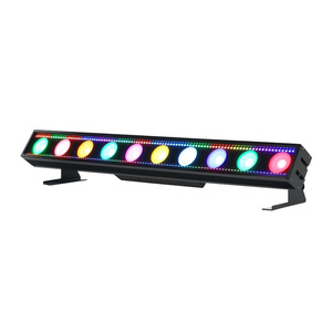 Tira de luces LED Jiechuang de 10 LED y 50W, resistente al agua, para iluminación de escenarios, bodas, banquetes y efectos ambientales. - Product Image 1